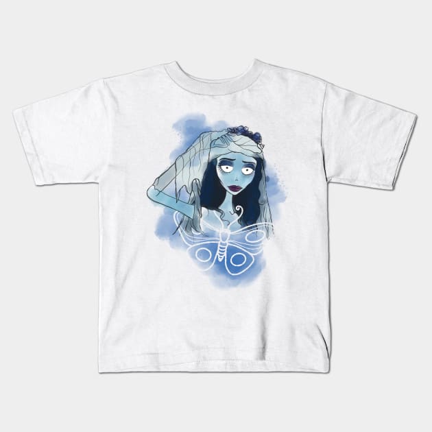 Emily 🦋 Kids T-Shirt by Ginny Heart Lab